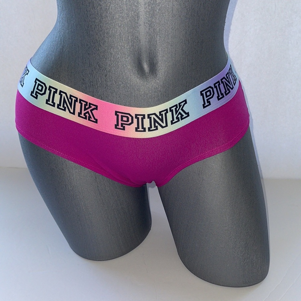 Victoria’s Secret Pink Logo Hipster Underwear Panty. NWT